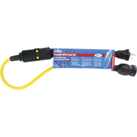 Inline GCFI Extension Cord & Connector, 120 V, 20 Amps, 3' Cord XI233 | Waymarc Industries Inc
