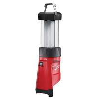 M12™ Lantern & Flood Light, LED, 400 Lumens, 8 Hrs. Run Time, Rechargeable Battery, Plastic XI288 | Waymarc Industries Inc