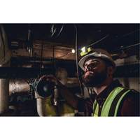 USB HAZ-LO&reg; Intrinsically Safe Headlamp, LED, 250 Lumens, 7 Hrs. Run Time, Rechargeable Batteries Waymarc Industries Inc