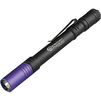 Lampe stylo UV avec port de recharge micro USB Stylus Pro, DEL, Corps en Aluminium, piles Rechargeable, Compris Waymarc Industries Inc