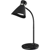 Lampe de bureau, 6 W, DEL, Col 16", Noir XI492 | Waymarc Industries Inc