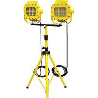 Explosion Proof Floodlight with Tripod, LED, 40 W, 5600 Lumens, Aluminum Housing Waymarc Industries Inc