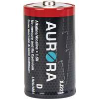 Industrial Alkaline Batteries, D, 1.5 V XJ221 | Waymarc Industries Inc
