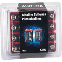 Industrial Alkaline Batteries, 9 V XJ222 | Waymarc Industries Inc