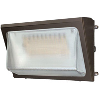 Wall Pack Light Fixture, LED, 120 -347 V, 40 W Waymarc Industries Inc