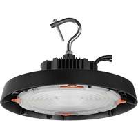 UFO High Bay Light, LED, 120 - 347 V, 100 W, 7.3" H x 11" W Waymarc Industries Inc