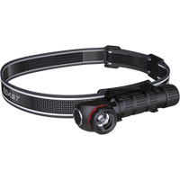 Lampe frontale avec clip de poche et aimant 2780R, DEL, 1250 lumens, 6 hres de fonctionnement, piles Rechargeable Waymarc Industries Inc