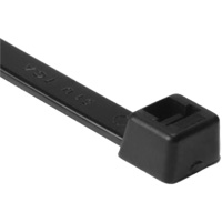 Heavy-Duty Cable Tie, 15" Long, 120 lbs. Tensile Strength, Black Waymarc Industries Inc