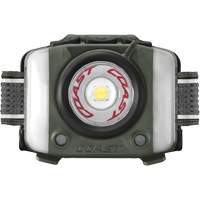 FL97R Tri-Colour Headlamp with Twist Focus & Voice Activation, LED, 830 Lumens, 2 Hrs. Run Time, Rechargeable Batteries Waymarc Industries Inc