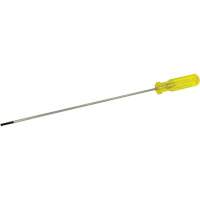 Tournevis &agrave; fente d'&eacute;lectricien, Tige de 3/16", Ronde, 15-1/2" lo, Prise en Plastique Waymarc Industries Inc