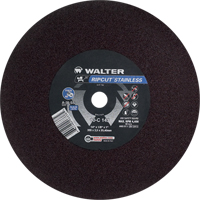 Ripcut™ Stainless Steel Cut-Off Wheel for Stationary Saws, 14" x 1/8", 1" Arbor, Type 1, Aluminum Oxide, 4400 RPM WN964 | Waymarc Industries Inc